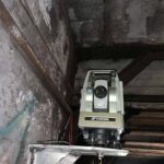 Automated structure surveying equipment in a tunnel
